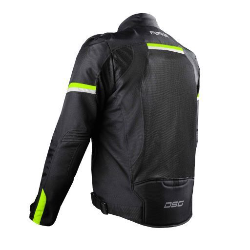 DSG AIRE JACKET BLACK YELLOW FLUO